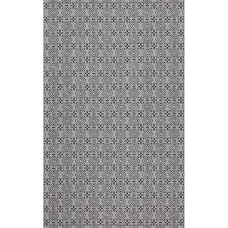 Safavieh 9 x 12 ft. Martha Stewart Contemporary Rectangle Area Rug Charcoal & Grey MSR402H-9